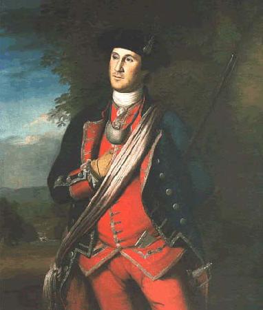 Charles Willson Peale George Washington in uniform, as colonel of the First Virginia Regiment oil painting picture
